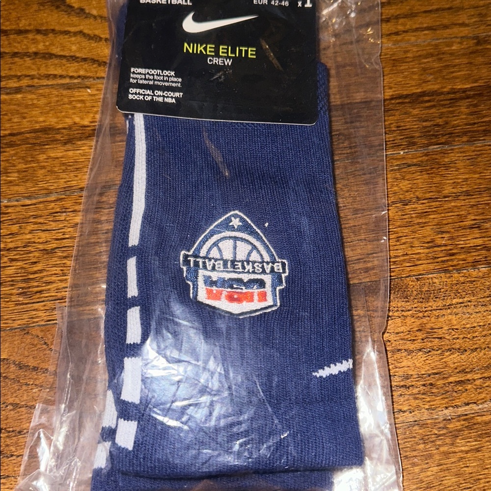 Nike Elite NBA Crew Socks – Navy Blue USA Basketball – Size Large
